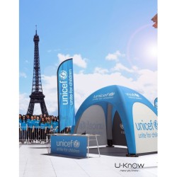 Tente gonflable 4x4m