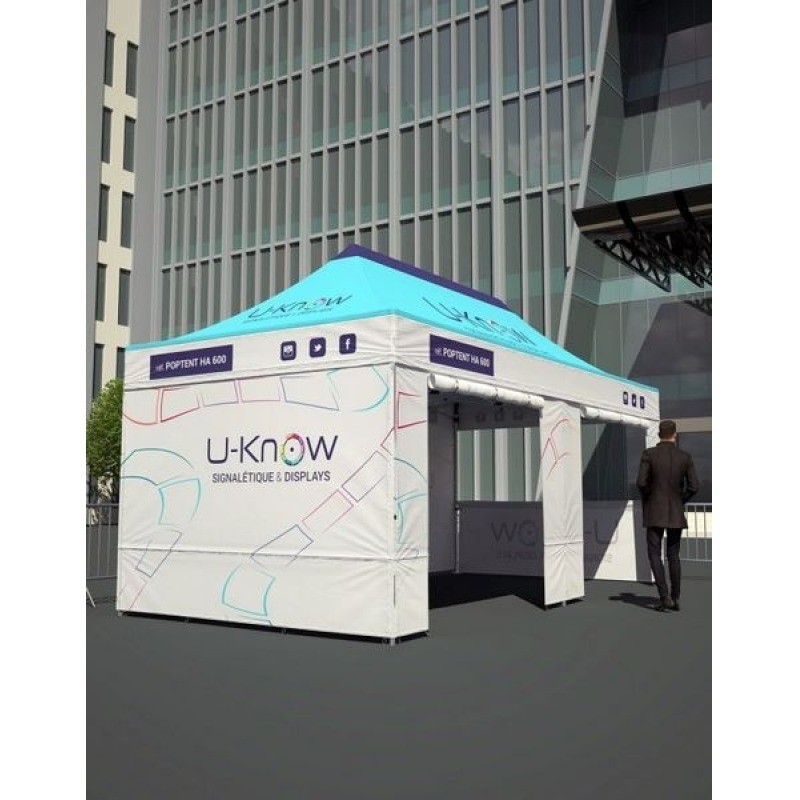 Tente Aluminium 6x3m