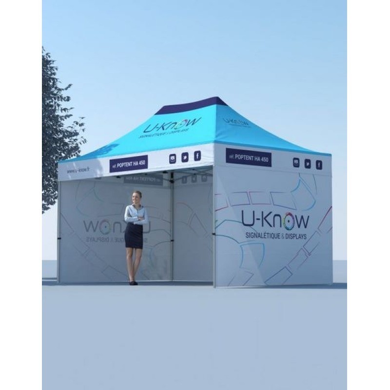 Tente Aluminium 4,5x3m