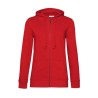 B&C Organic Zipped Hood /Women - Sweat capuche zippé organique femme - Blanc