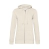 B&C Organic Zipped Hood /Women - Sweat capuche zippé organique femme - Blanc