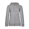 B&C Organic Zipped Hood /Women - Sweat capuche zippé organique femme - Blanc