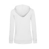 B&C Organic Zipped Hood /Women - Sweat capuche zippé organique femme - Blanc