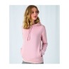 B&C Organic Hooded /Women - Sweat capuche organique femme - Blanc