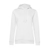 B&C Organic Hooded /Women - Sweat capuche organique femme - Blanc
