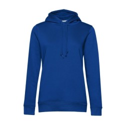 B&C Organic Hooded /Women - Sweat capuche organique femme - Blanc
