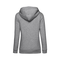 B&C Organic Hooded /Women - Sweat capuche organique femme - Blanc