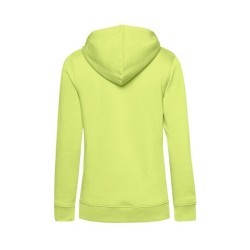 B&C Organic Hooded /Women - Sweat capuche organique femme - Blanc
