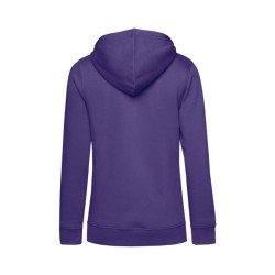 B&C Organic Hooded /Women - Sweat capuche organique femme - Blanc