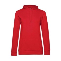 B&C Hoodie /Women - Sweat capuche  femme - Blanc