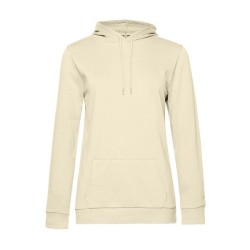 B&C Hoodie /Women - Sweat capuche  femme - Blanc