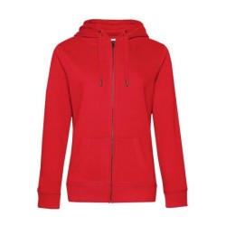 B&C Queen Zipped Hood - Sweat Capuche zippé QUEEN - Blanc