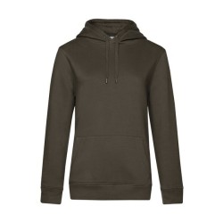 B&C Queen Hooded - Sweat Capuche Queen - Blanc