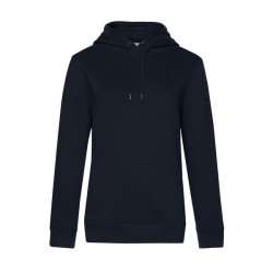 B&C Queen Hooded - Sweat Capuche Queen - Blanc