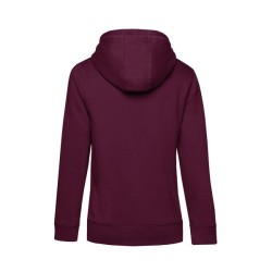 B&C Queen Hooded - Sweat Capuche Queen - Blanc