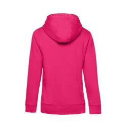 B&C Queen Hooded - Sweat Capuche Queen - Blanc