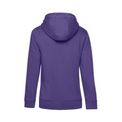 B&C Queen Hooded - Sweat Capuche Queen - Blanc