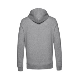 B&C Organic Zipped Hood - Sweat capuche zippé organique - Blanc