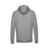 B&C Organic Zipped Hood - Sweat capuche zippé organique - Blanc