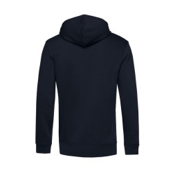 B&C Organic Zipped Hood - Sweat capuche zippé organique - Blanc