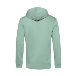 B&C Organic Zipped Hood - Sweat capuche zippé organique - Blanc