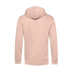 B&C Organic Zipped Hood - Sweat capuche zippé organique - Blanc