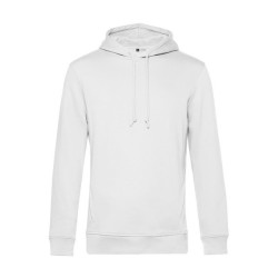 B&C Organic Hooded - Sweat capuche organique - Blanc