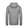 B&C King Zipped Hood - Sweat Capuche zippé KING - Blanc