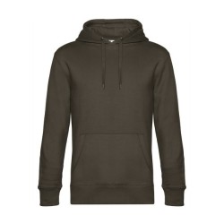 B&C King Hooded - Sweat Capuche King - Blanc