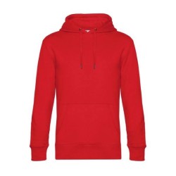 B&C King Hooded - Sweat Capuche King - Blanc