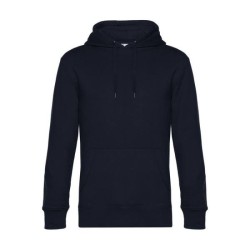 B&C King Hooded - Sweat Capuche King - Blanc