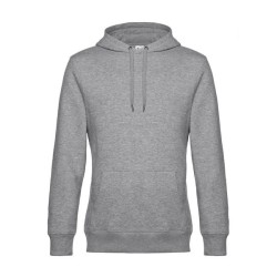 B&C King Hooded - Sweat Capuche King - Blanc