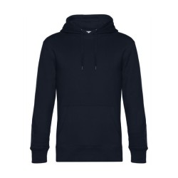B&C King Hooded - Sweat Capuche King - Blanc