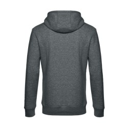 B&C King Hooded - Sweat Capuche King - Blanc