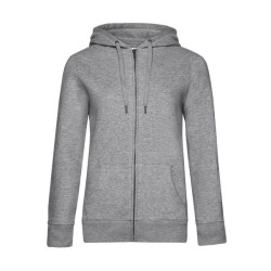 B&C Queen Zipped Hood - Sweat Capuche zippé QUEEN - Blanc - 3XL