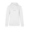 B&C Queen Hooded - Sweat Capuche Queen - Blanc - 3XL