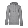 B&C Queen Hooded - Sweat Capuche Queen - Blanc - 3XL