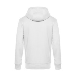 B&C King Zipped Hood - Sweat Capuche zippé KING - Blanc - 4XL