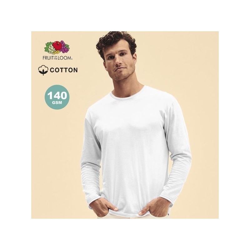 T-Shirt Adulte Blanc - Iconic Long Sleeve T