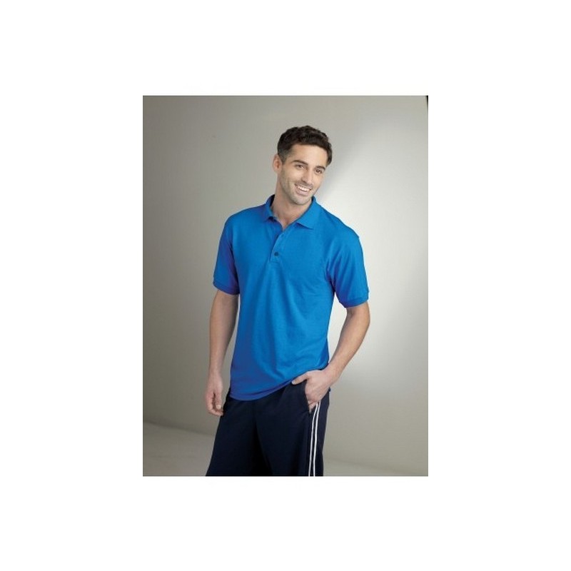 Polo jersey respirant adulte Gildan