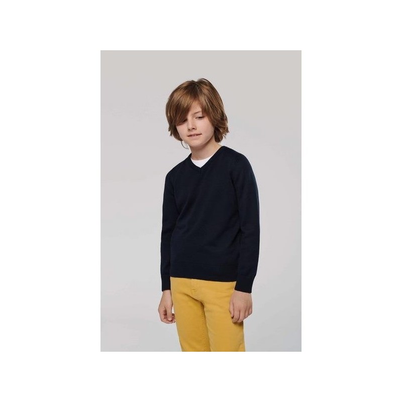 Pull col v enfant - kariban