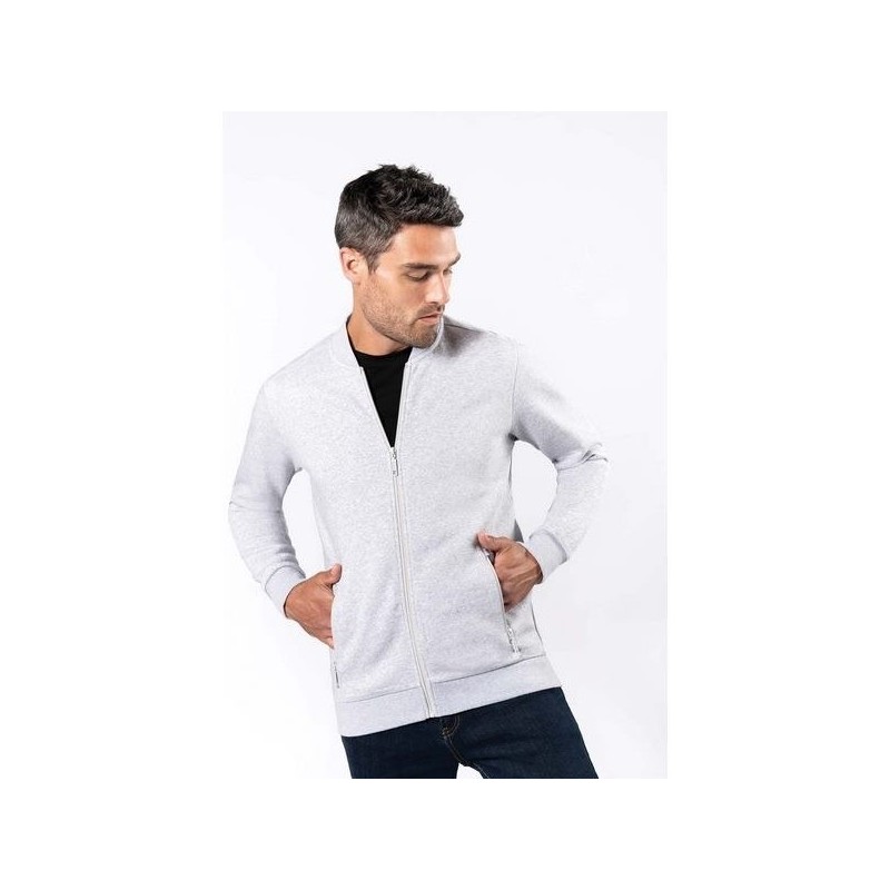 Veste molleton zippée homme - kariban