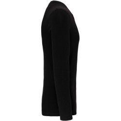 T-shirt col rond manches longues homme - kariban