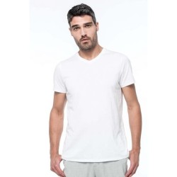 T-shirt supima col v manches courtes homme - kariban