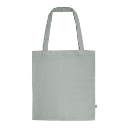 Sac shopping français 17x41cm coton bio 240g