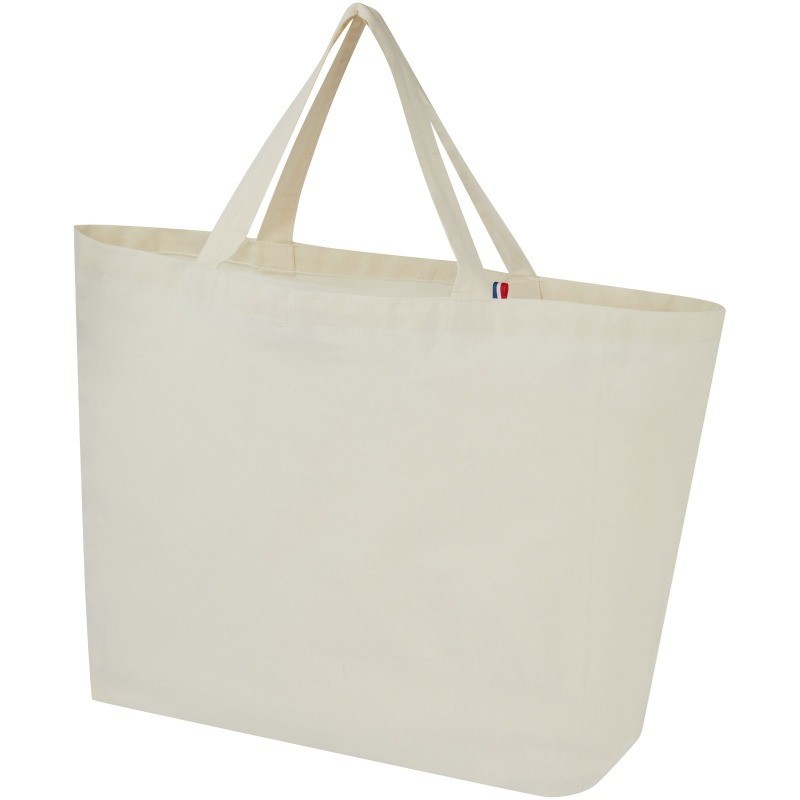 Sac shopping en tissu recyclé -200 g/m2 - Fabrication France