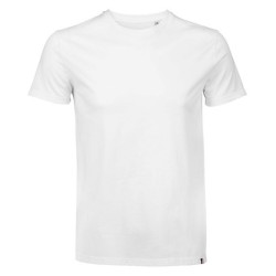 ATF LEON - Tee-shirt homme col rond made in France - Blanc