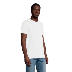 ATF LEON - Tee-shirt homme col rond made in France - Blanc