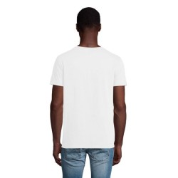 ATF LEON - Tee-shirt homme col rond made in France - Blanc