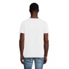 ATF LEON - Tee-shirt homme col rond made in France - Blanc